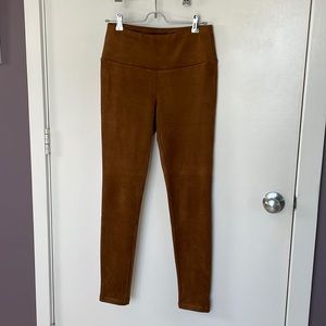 J Mclaughlin faux suede leggings size s